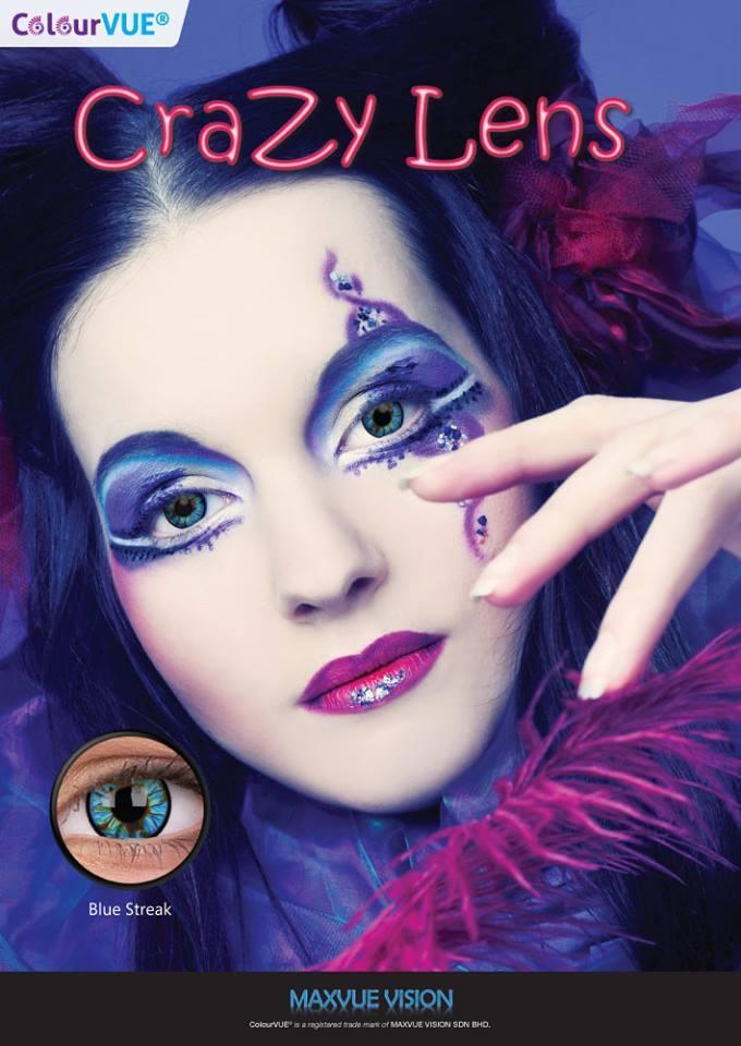 Blue Streak - Värillisetpiilolinssit.fi